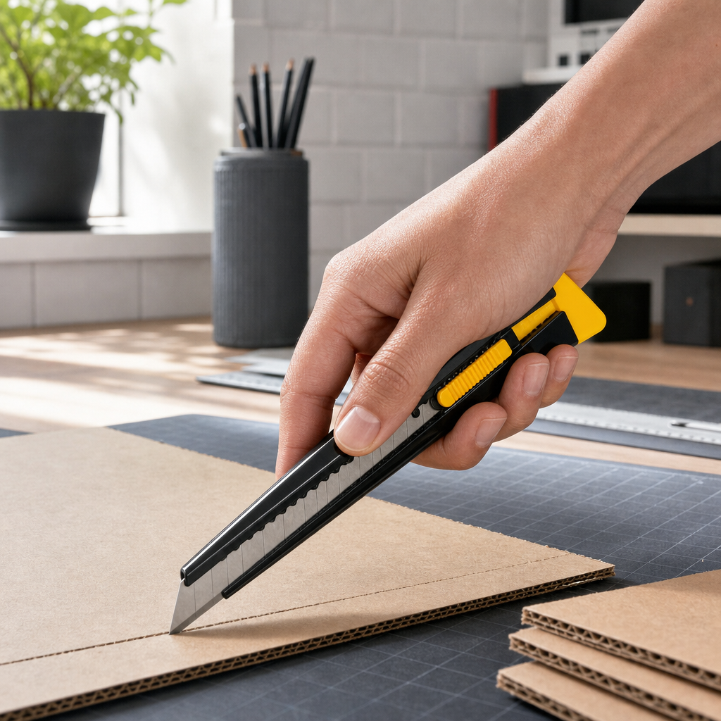 240 Pieces Utility Cutter, 9 mm Snap-Off Blade, Black and Yellow, 1 Piece