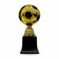 72 Pieces Plastic Football Trophy, Gold and Black Award Cup, 22 cm