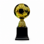 72 Pieces Plastic Football Trophy, Gold and Black Award Cup, 22 cm