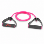 96 Pieces Resistance Bands with Handles, Small Pink Toning Tube for Home Exercise and Strength Training