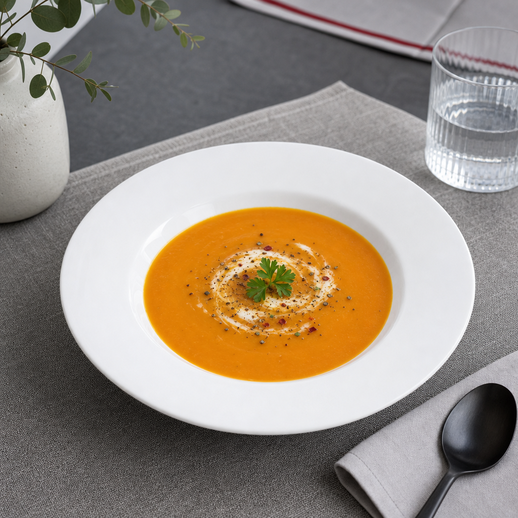 96 Pieces Soup Plate, White, 9.5 Inch, Single Tablewares Dish