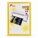 72 Pieces A4 Laminating Pouches, Clear, 100 Pieces for Document Finishing and Office Projects