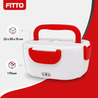 96 Pieces Electronic Lunch Boxes, Red, 1 Piece, 22 x 20 x 15 cm
