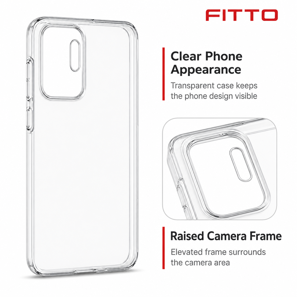 144 Pieces Crystal Clear Phone Cases with Raised Camera Frame for Galaxy A16 4G, Transparent