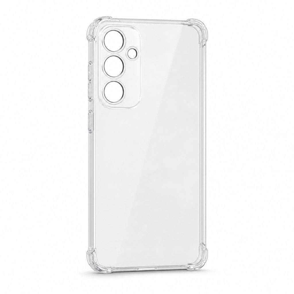 240 Pieces Clear Anti-Burst Protective Phone Cases with Reinforced Corners for Smartphone