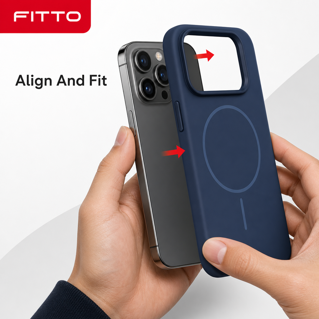120 Pieces Silicone Magnetic Phone Cases with Raised Camera Protection for 13 Pro, Navy Blue