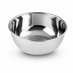 120 Pieces Stainless Steel Deep Footed Bowl, 12 cm, Silver