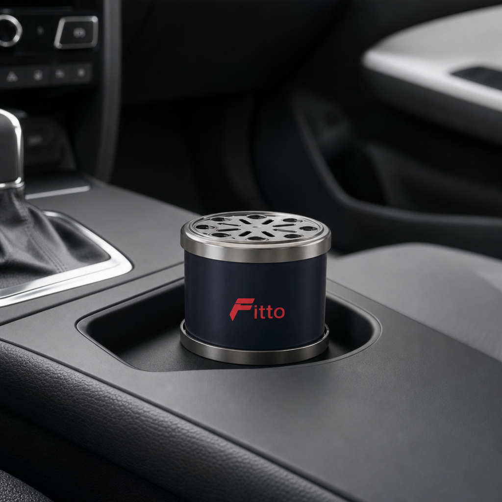 60 Pieces Car Air Fresheners Can, Platinum Shower Fragrance, Dark Navy, 9 x 8 x 8 cm
