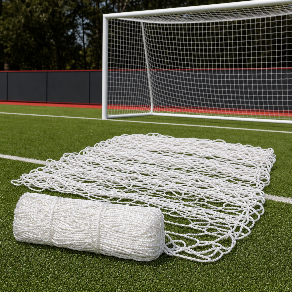 48 Pieces Football Goal Post Nets for 11-Player Goal, 7.3 m x 2.4 m
