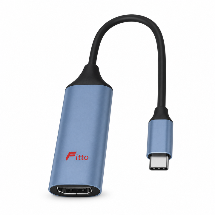 72 Pieces USB-C to HDTV Video Adapters Cable, 4K 30Hz Input to 1080p 60Hz Output, Compact Single Adapter