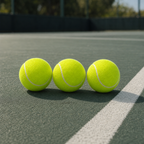 120 Pieces Tennis Ball Set, 3 Pieces, Yellow-Green Practice Balls for Court Play