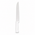 60 Pieces Kitchen Knives 10 Inch with PVC Handle, White and Silver, 1 Piece