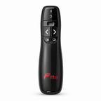 72 Pieces Wireless Presentation Remotes with Laser Pointer, USB Control, Black, 1 Piece