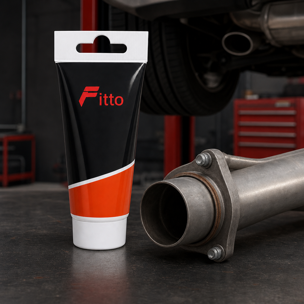120 Pieces Exhaust System Sealants Tube, Iron-Reinforced, High Temperature to 2012°F, Single Tube
