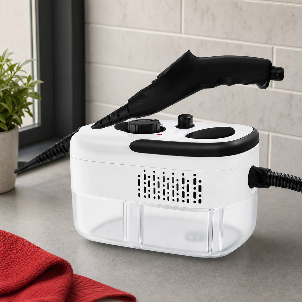 48 Pieces Portable Steam Cleaners for Household Surfaces, Compact Home Cleaning Appliance