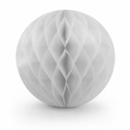 240 Pieces White Paper Honeycomb Ball Decoration, 30 cm, 1 Piece