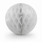 240 Pieces White Paper Honeycomb Ball Decoration, 30 cm, 1 Piece