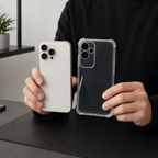 240 Pieces Clear Anti-Burst Protective Phone Cases with Reinforced Corners for 15-Series Phone
