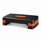 48 Pieces Aerobic Step Platform for Exercise, 68 x 28 cm, Adjustable 10–15 cm