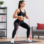 96 Pieces Resistance Bands for Exercise and Fitness, Heavy Strength, 0.55mm