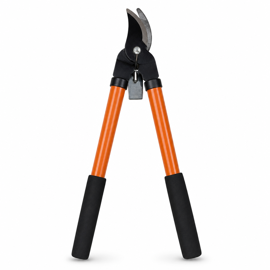 96 Pieces Long-Handle Bypass Lopper, 40 cm, Orange and Black, 1 Piece