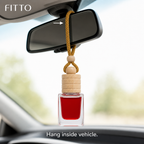 96 Pieces Car Air Fresheners Hanging Bottle, Cherry Scent, Single Unit