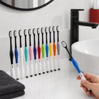 96 Pieces Adult Toothbrushes, Soft Bristles, Assorted Colours, 12 Pieces