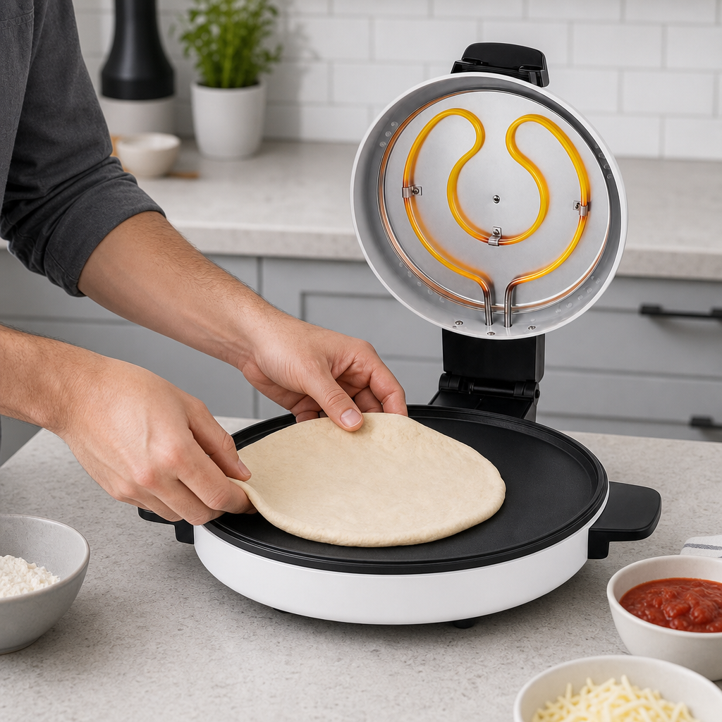 48 Pieces Arabic Bread and Pizza Makers, White, 1 Piece, Round Cooking Appliance