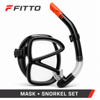 72 Pieces Swimming Mask and Snorkel Set, Black, 1-Piece Water Sports Accessory