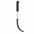 96 Pieces Curved Garden Sickle with Long Handle, 50 cm, Black, 1 Piece