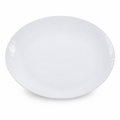 96 Pieces Opal Glass Serving Plate, 12 Inch Round Tablewares for Dining and Presentation
