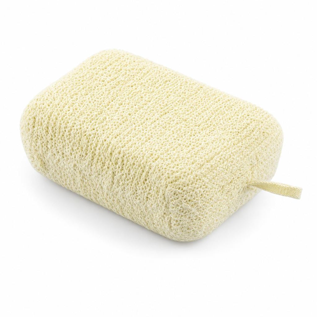 240 Pieces Rectangular Bath Sponges, Off-White, 14 × 10 cm, 1 Piece