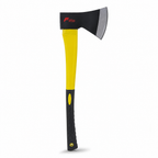 60 Pieces Medium Garden Axe, 55 cm, Black and Yellow, 1 Piece