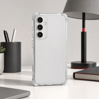 240 Pieces Clear Anti-Burst Protective Phone Cases with Reinforced Corners for S24, 1 Piece