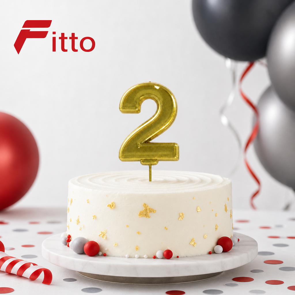 240 Pieces Number 2 Cake Candle, Gold And Silver Metallic-Look Celebration Decoration, Single Piece, 15 x 8 x 2 cm