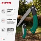 96 Pieces Foldable Hand Pruning Saw, 35 cm, Green, 1 Piece
