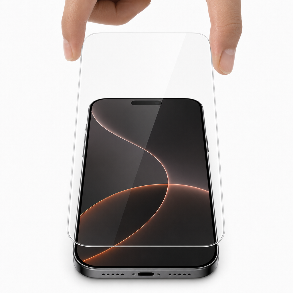 96 Pieces 17 Pro Tempered Glass Screen Protectors, ESD Anti-Static Display Guard, 1 Pack