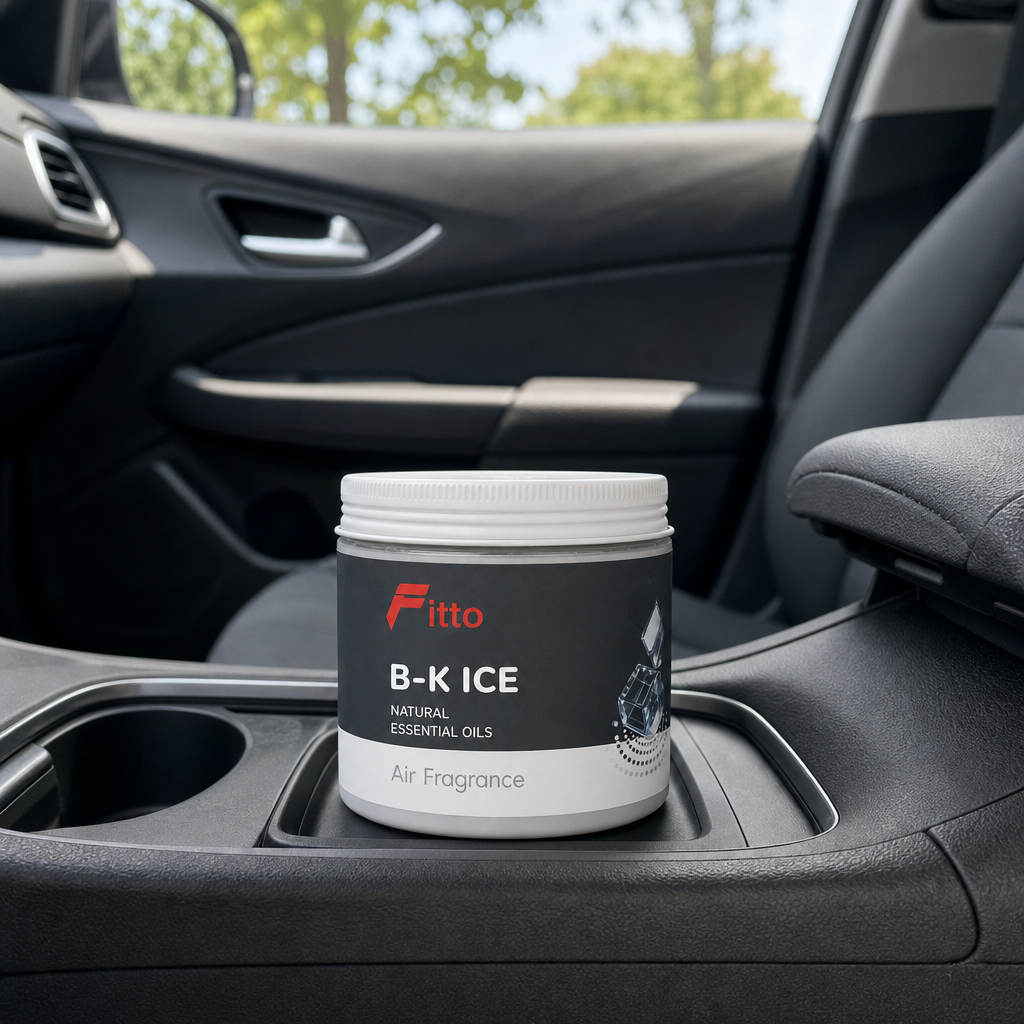 96 Pieces Car Air Fresheners Natural Essential Oil B-K Ice, Round Canister, 1 Piece