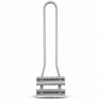 240 Pieces Fish Scale Scrapers Planer, Stainless Steel Cleaning Tool, 8 Inch, Silver and White, 1 Piece