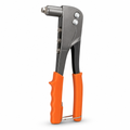 96 Pieces Heavy-Duty Hand Riveters, 25 cm, Orange Black Silver, 1 Piece