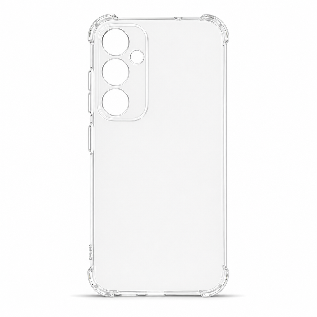 240 Pieces Clear Anti-Burst Protective Phone Cases with Reinforced Corners for A35