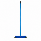 96 Pieces Hard Floor Broom with Iron Handle, 120 cm, Assorted Colour