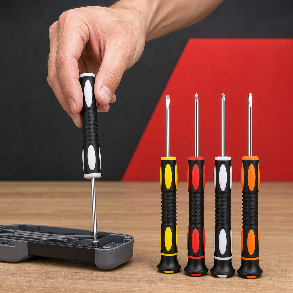 120 Pieces Precision Screwdriver Sets, 5-Piece Repair Tool Kit for Detailed Handheld Work