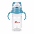 120 Pieces Feeding Bottle 330 ml with Handles and Protective Cap, Single Piece, Assorted Colour