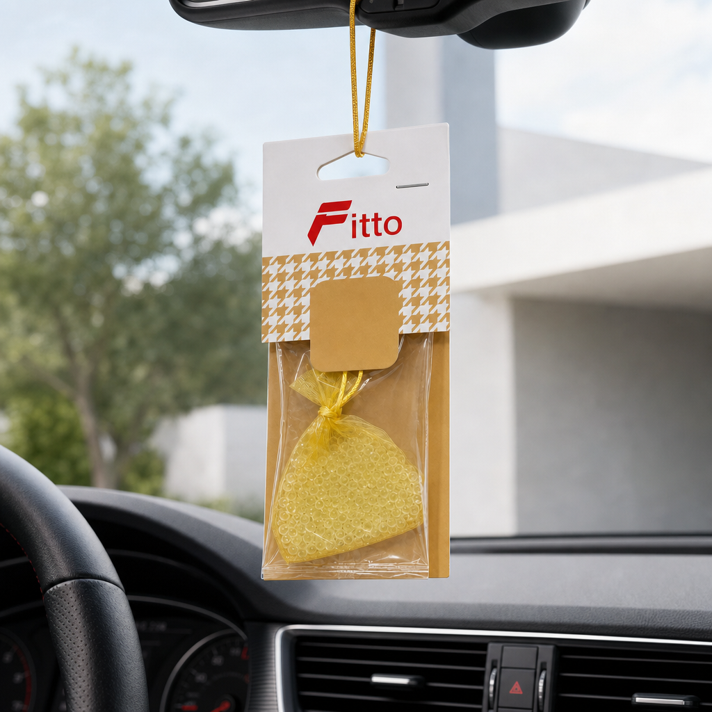 96 Pieces Car Air Fresheners Hanging Bag, Gold, 1 Piece