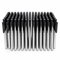 72 Pieces Ball Pens, Black Ink, 50 Pack, Everyday Writing Supplies for Office, Study and Paperwork