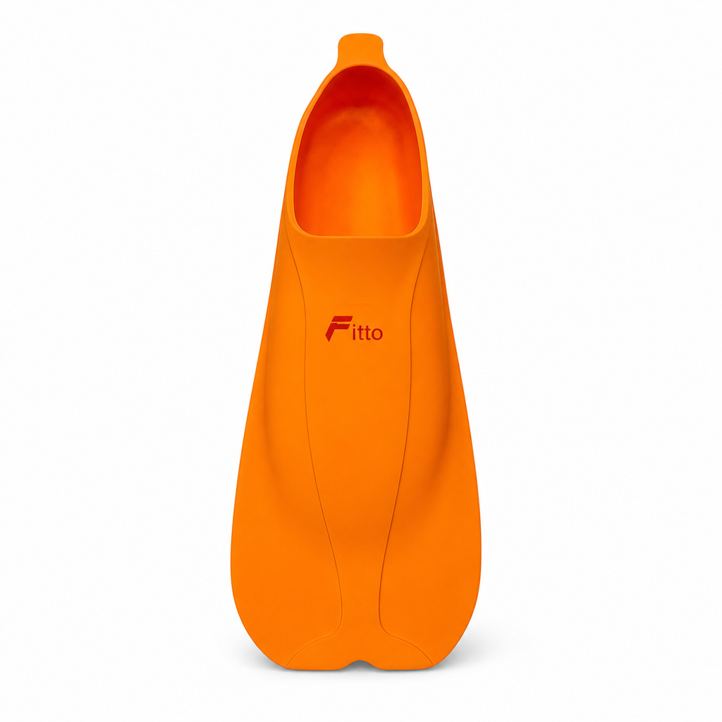 48 Pieces Swimming Fins for Pool Practice, XXS EU 32–34, Textured Sole and Open Foot Pocket