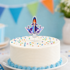 240 Pieces Metallic Foil Banner Cake Candle, 1 Piece