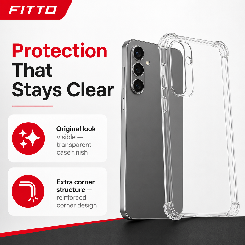 240 Pieces Clear Protective Phone Cases with Reinforced Corners for S23 Ultra