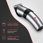 72 Pieces Electric Hair Clipper with Adjustable Cutting Head, Silver and Black, 1 Piece